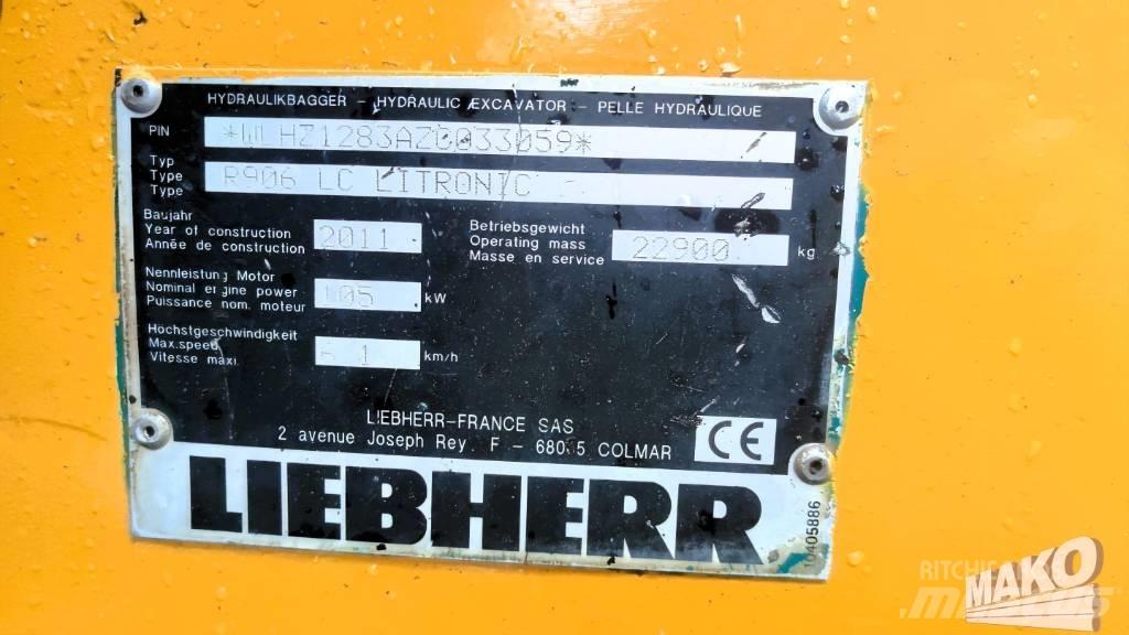 Liebherr R 906 LC Roomikekskavaatorid