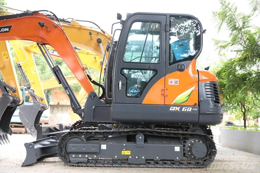 Develon DX 60 E-10 N Ratasekskavaatorid