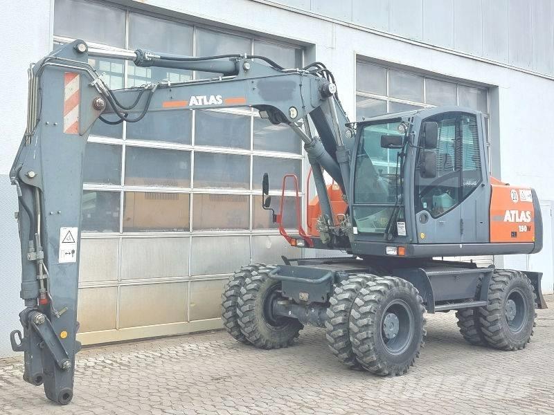 Atlas 150 W Ratasekskavaatorid