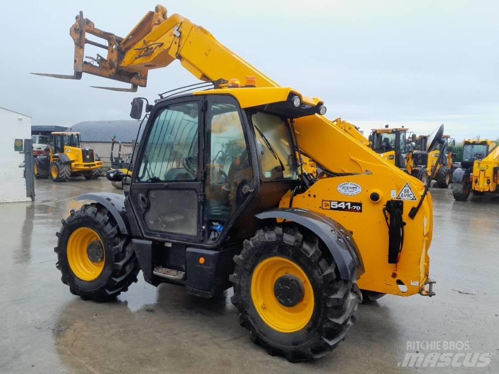 JCB 541-70 Põllumajanduslikud teleskoopkäitlejad