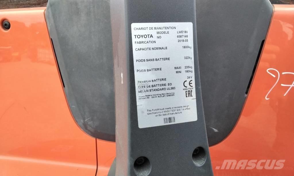 Toyota LWE 180 Elektriline alusesiirdaja