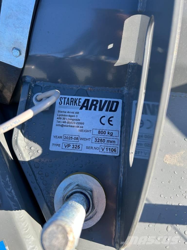 Fjärås 325 vikplog Lumekoristusmasinad