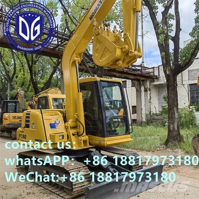 Komatsu PC 60-7C Roomikekskavaatorid