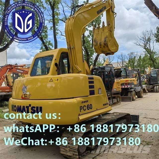 Komatsu PC 60-7C Roomikekskavaatorid