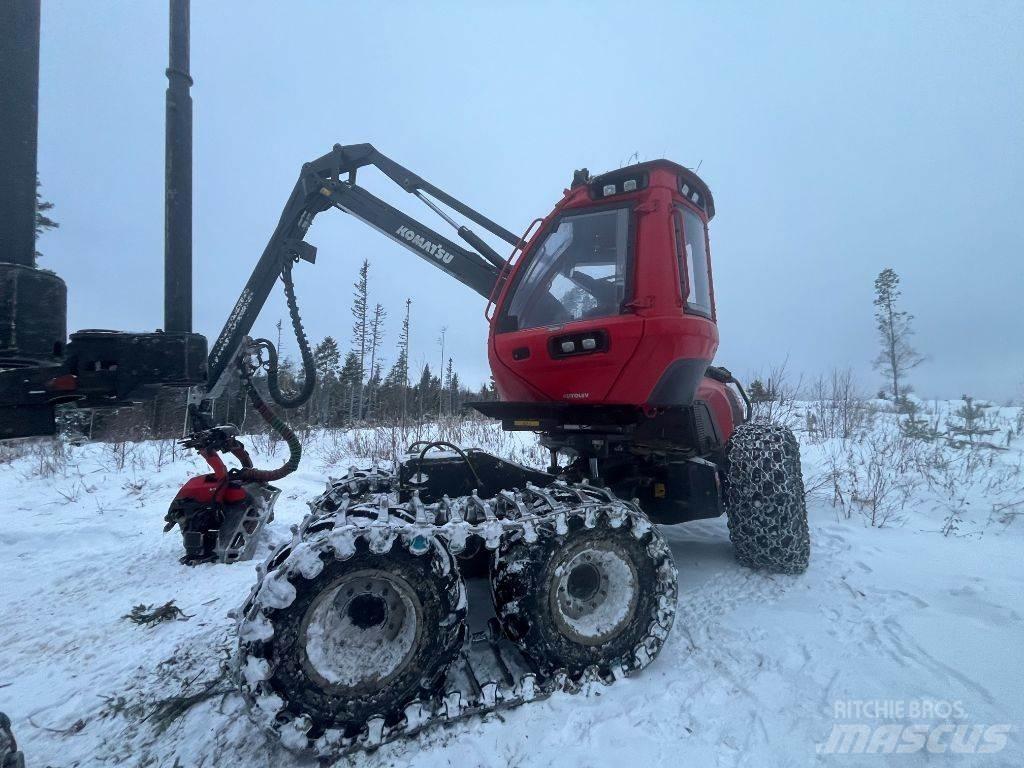Komatsu 901 Harvesterid