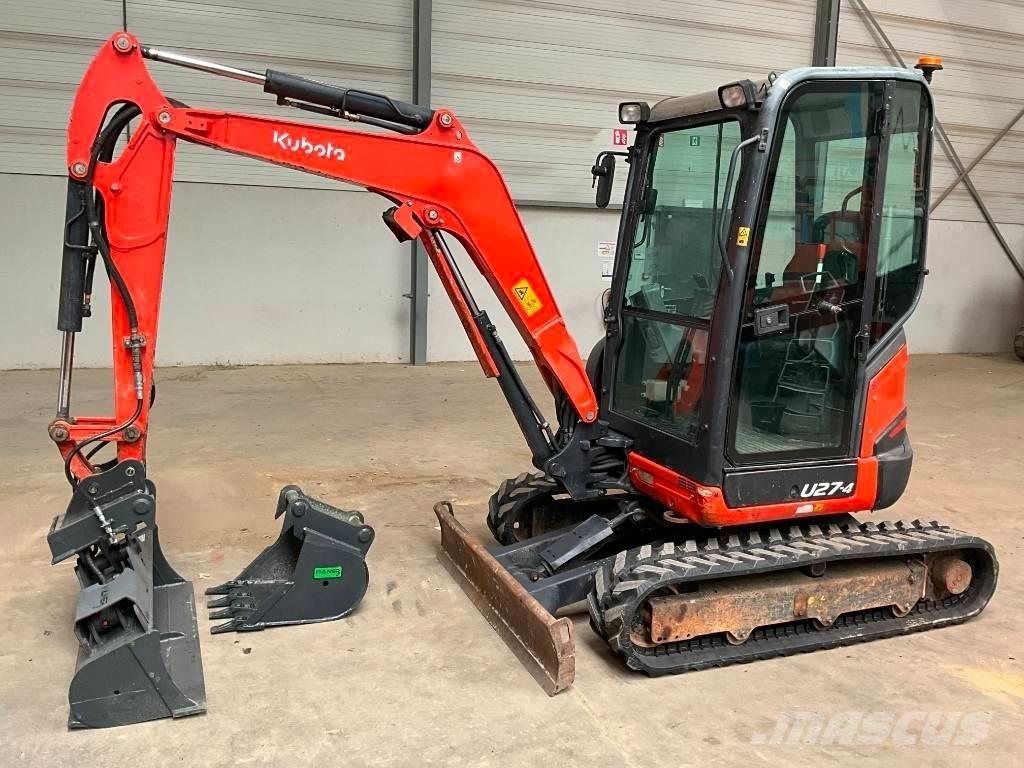 Kubota U 27-4 Miniekskavaatorid < 7 t