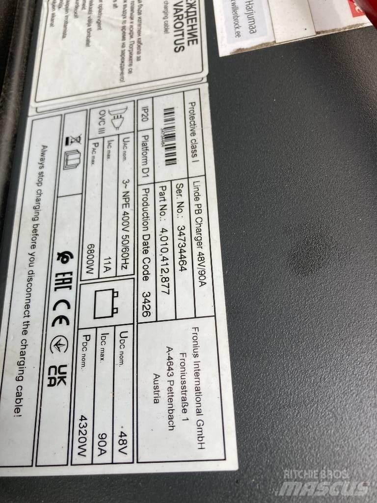 Linde E16P/386-02 Elektritõstukid