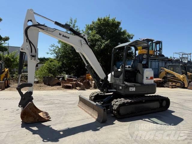 Bobcat E 50 Miniekskavaatorid < 7 t