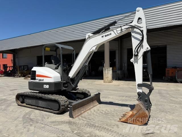 Bobcat E 50 Miniekskavaatorid < 7 t