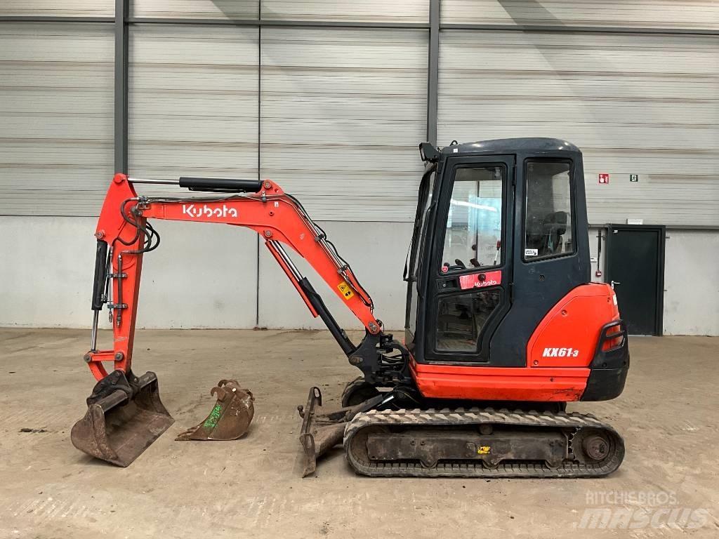 Kubota KX 61-3 Miniekskavaatorid < 7 t