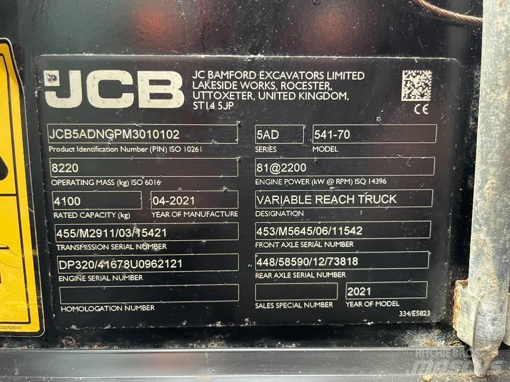 JCB 541-70 Teleskooplaadurid