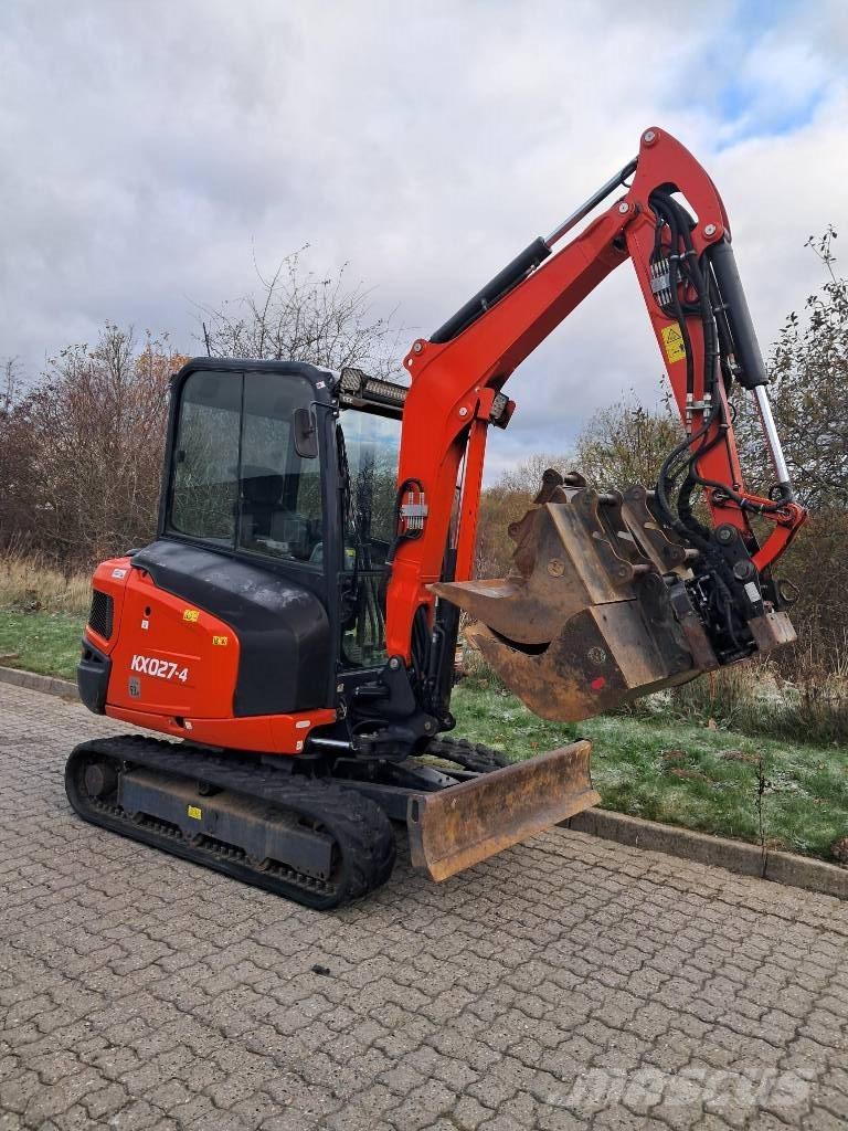 Kubota KX 027-4 Miniekskavaatorid < 7 t