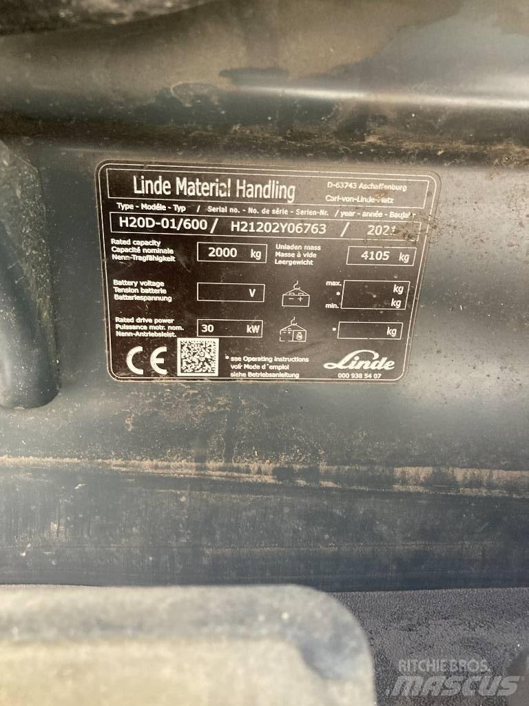 Linde H20/600D/1202 Diiseltõstukid