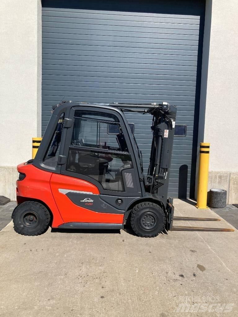 Linde H20/600D/1202 Diiseltõstukid