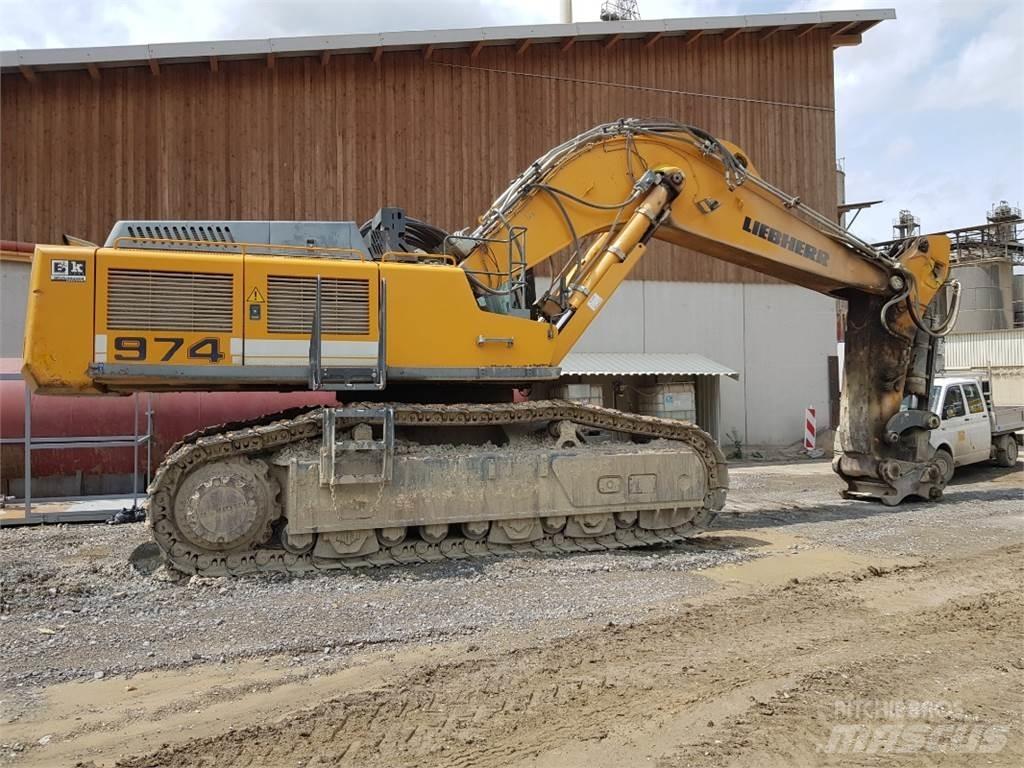 Liebherr R974 Roomikekskavaatorid