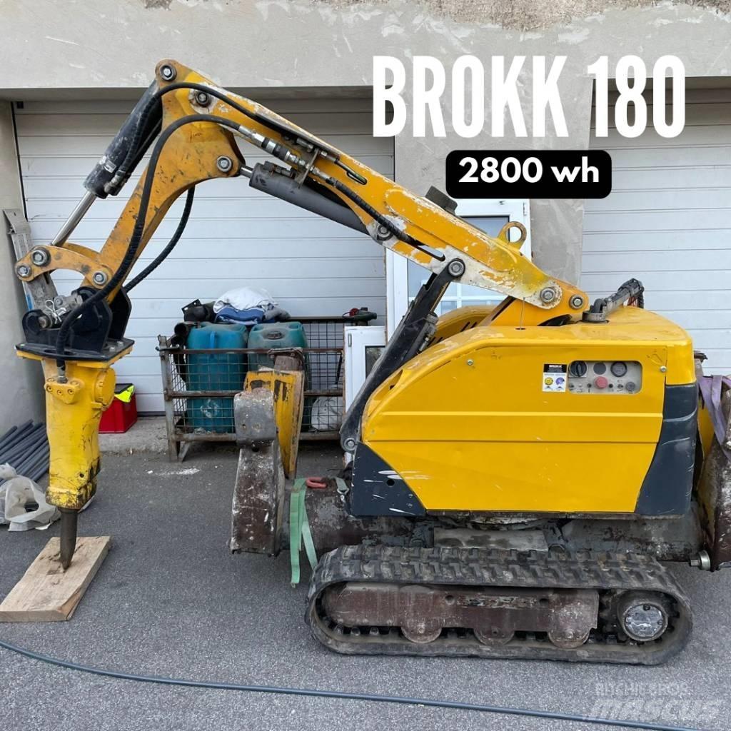 Brokk 180 Miniekskavaatorid < 7 t