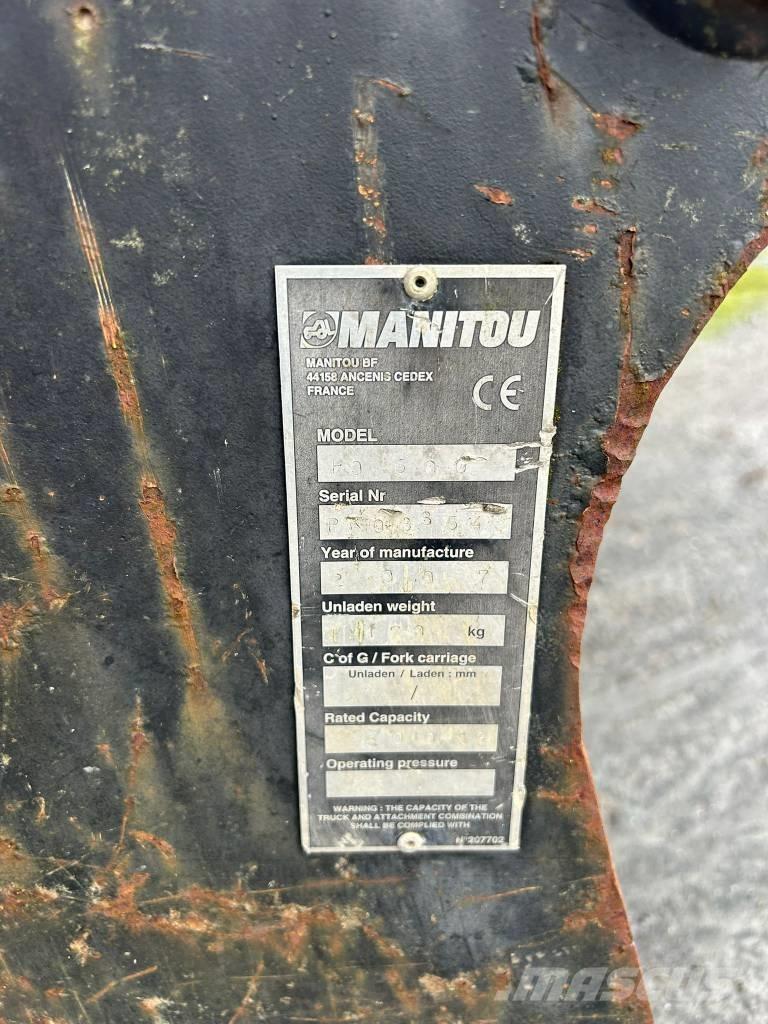 Manitou p600 Roomikekskavaatorid