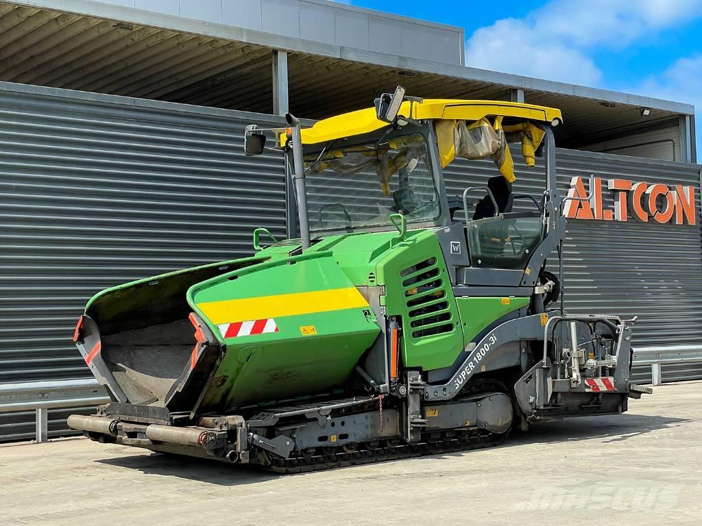 Vögele SUPER 1800-3I Asfaldilaoturid