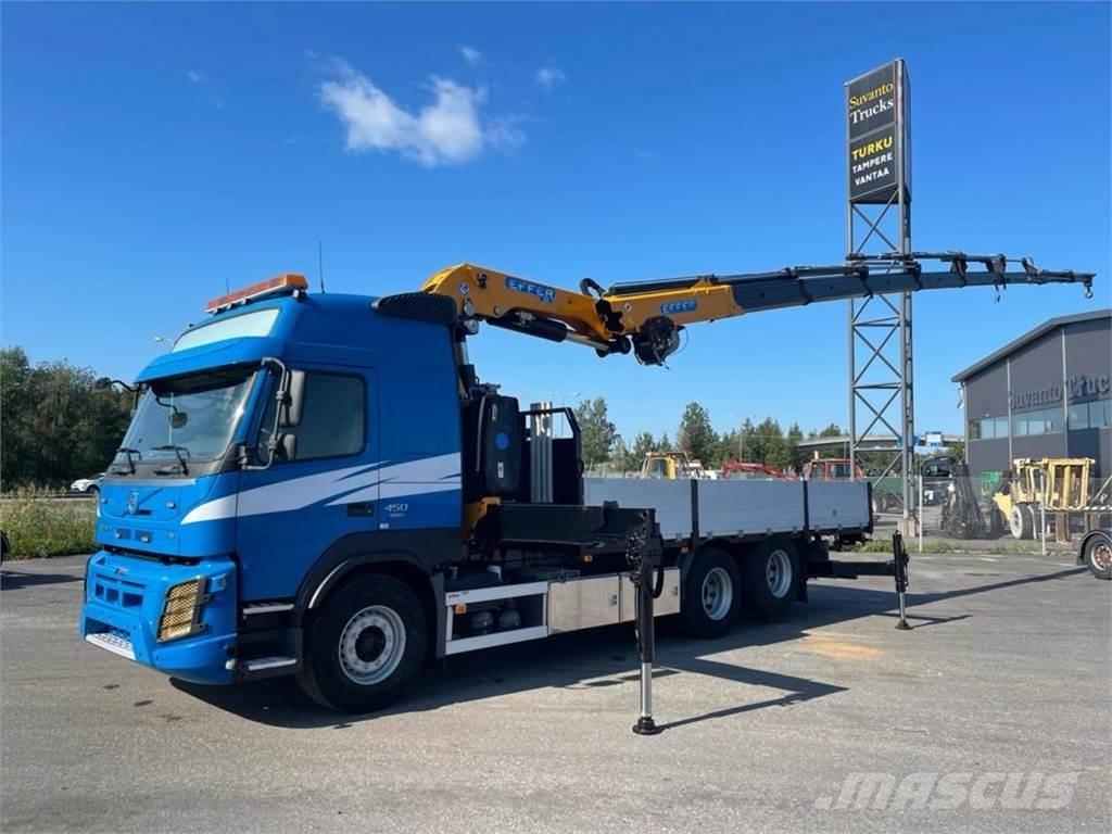 Volvo FMX 450 6X2 Kraanaga veokid