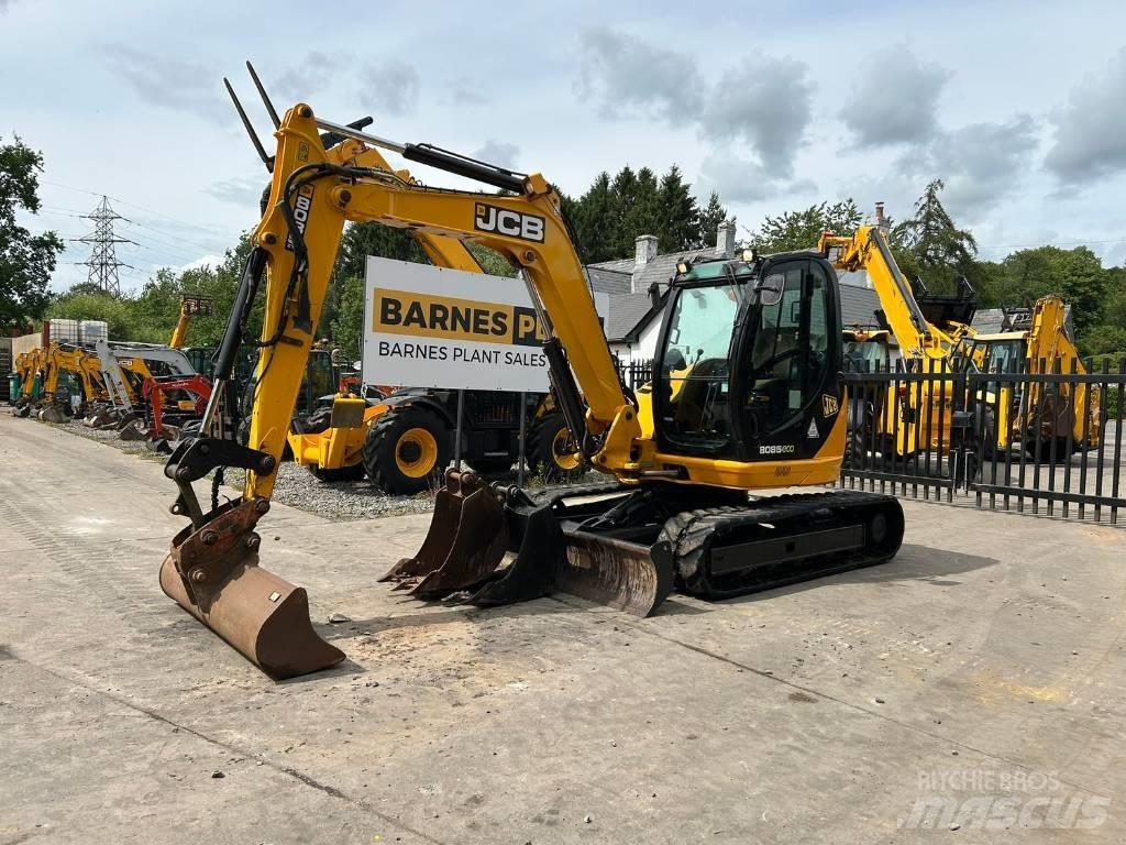 JCB 8085 ZTS Väikeekskavaatorid 7t-12t