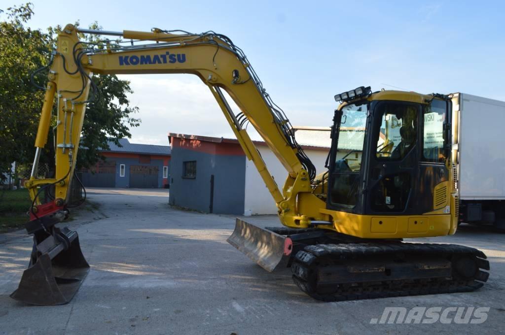 Komatsu PC 88 MR Väikeekskavaatorid 7t-12t