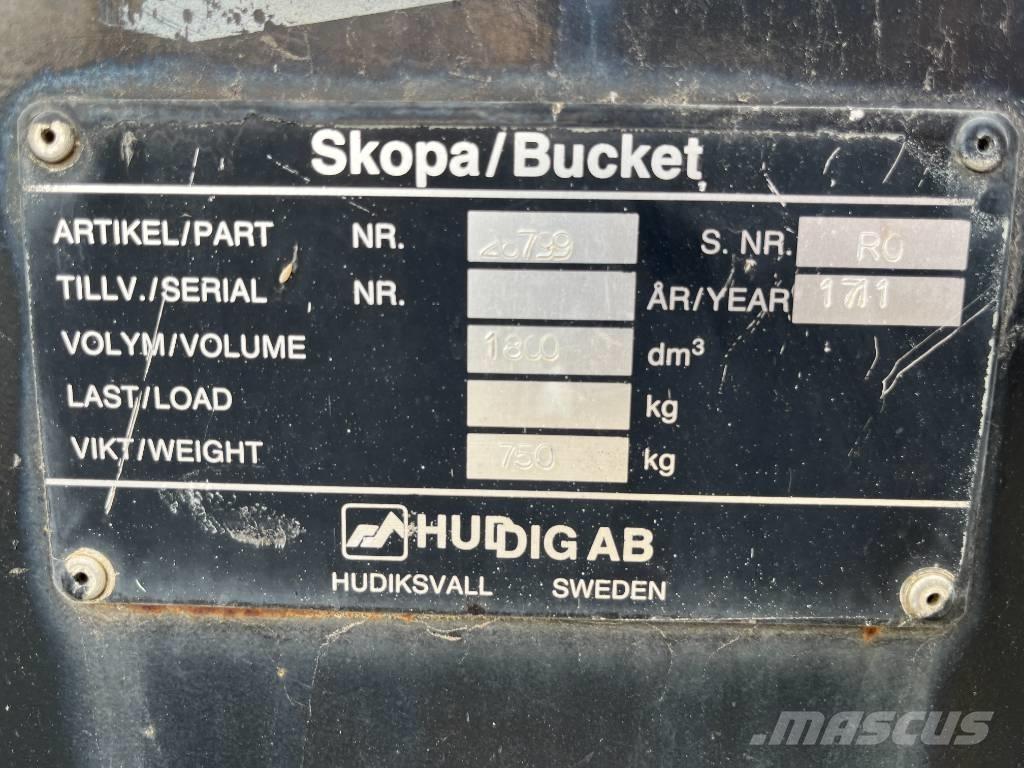 Huddig 1260 D Ekskavaatorlaadurid