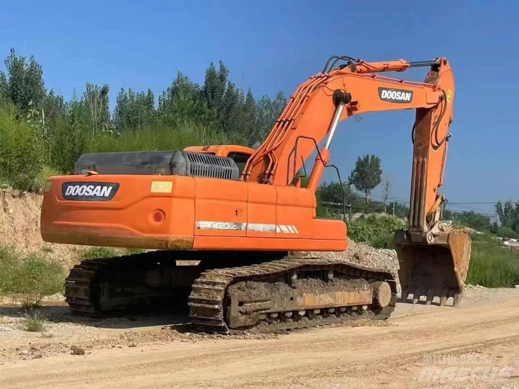 Doosan DX 420 Roomikekskavaatorid