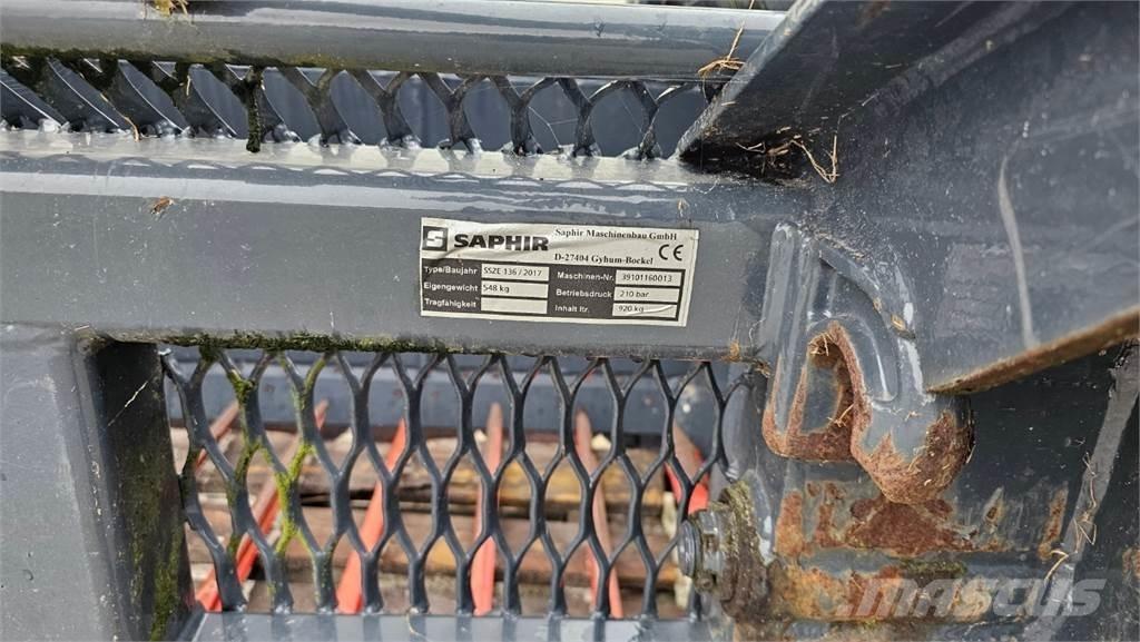 Saphir SSZE 136 Tornhoidlate tühjendusseadmed