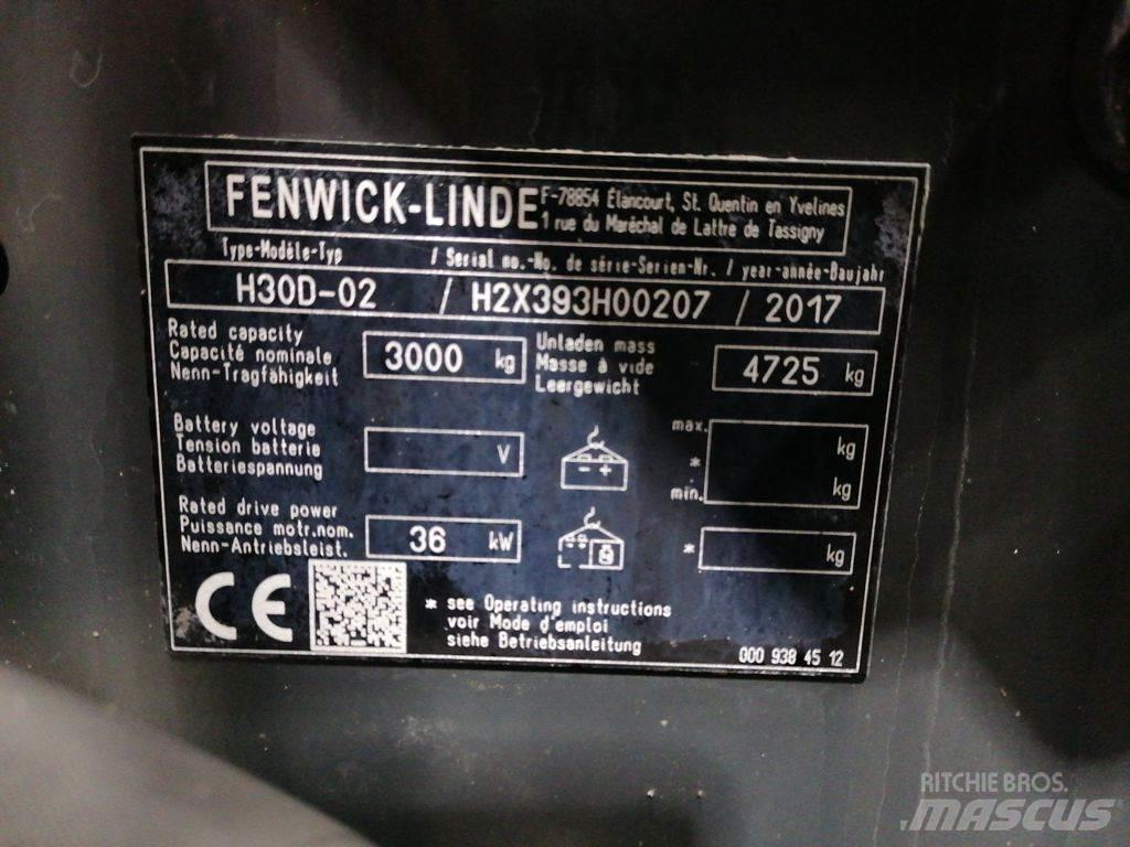 Linde H30D-02 Diiseltõstukid