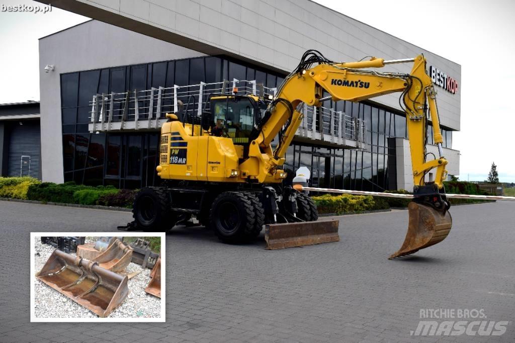 Komatsu PW118MR-11 Ratasekskavaatorid