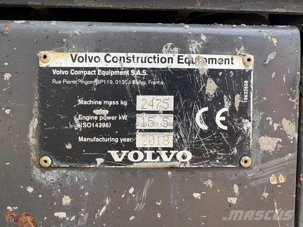 Volvo ECR 25 D Miniekskavaatorid < 7 t