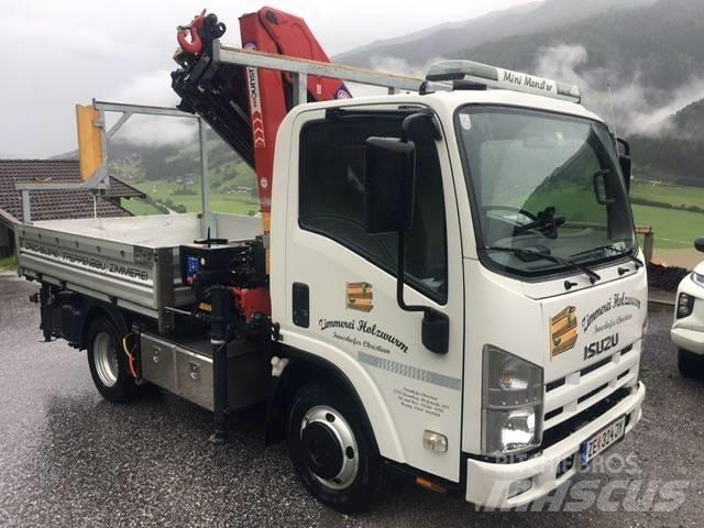 Isuzu N2 mit HMF 910 Kraanaga veokid