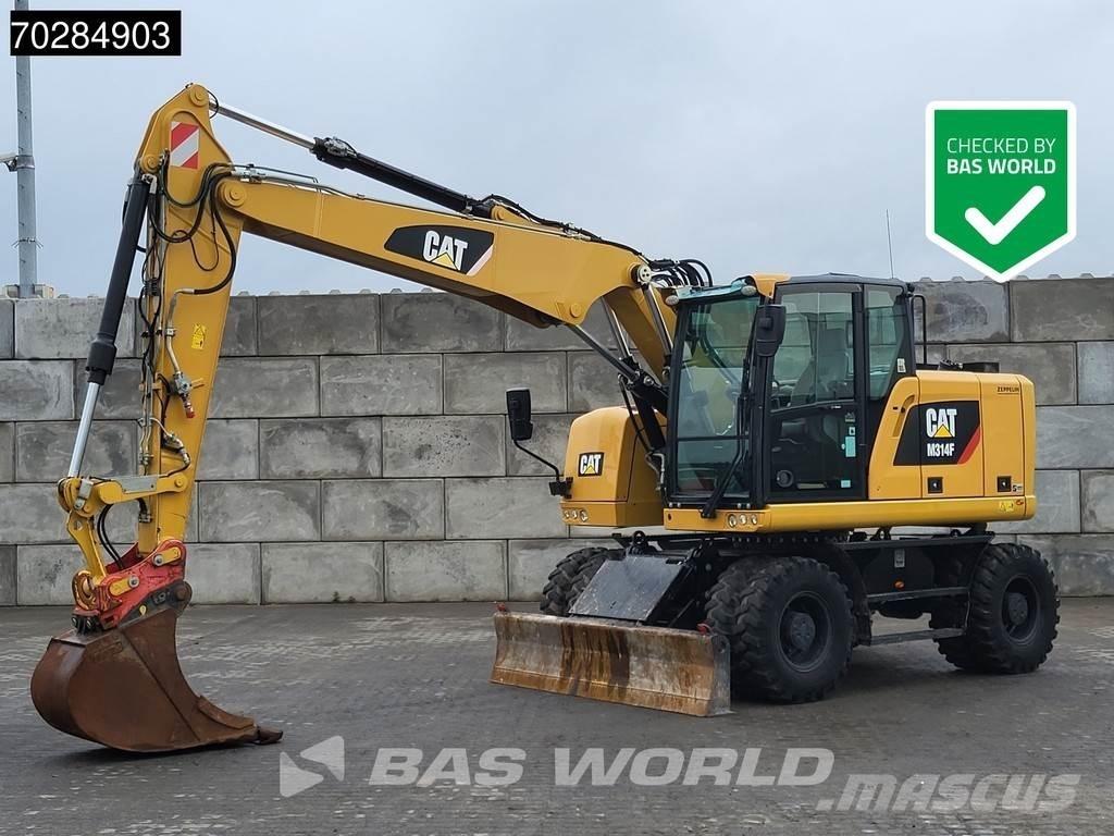 CAT M314 F Ratasekskavaatorid
