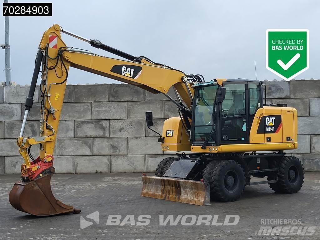 CAT M314 F Ratasekskavaatorid