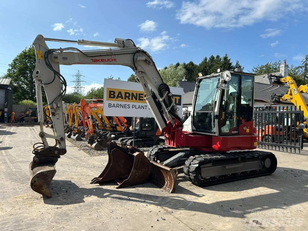 Takeuchi TB 280 FR Väikeekskavaatorid 7t-12t
