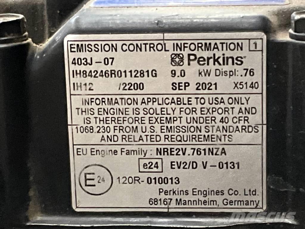 JCB 8008 Miniekskavaatorid < 7 t