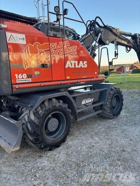 Atlas 160 W Ratasekskavaatorid
