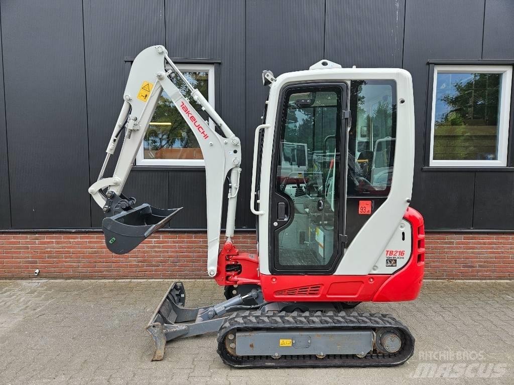 Takeuchi TB 216 Miniekskavaatorid < 7 t