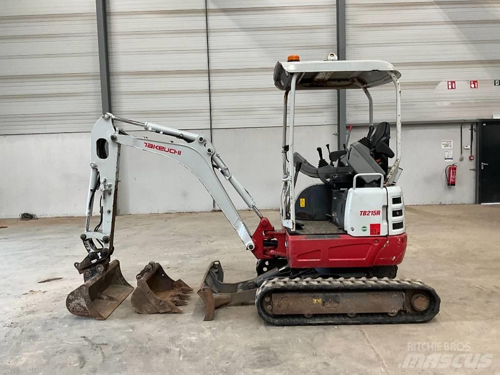 Takeuchi TB 215 R Miniekskavaatorid < 7 t