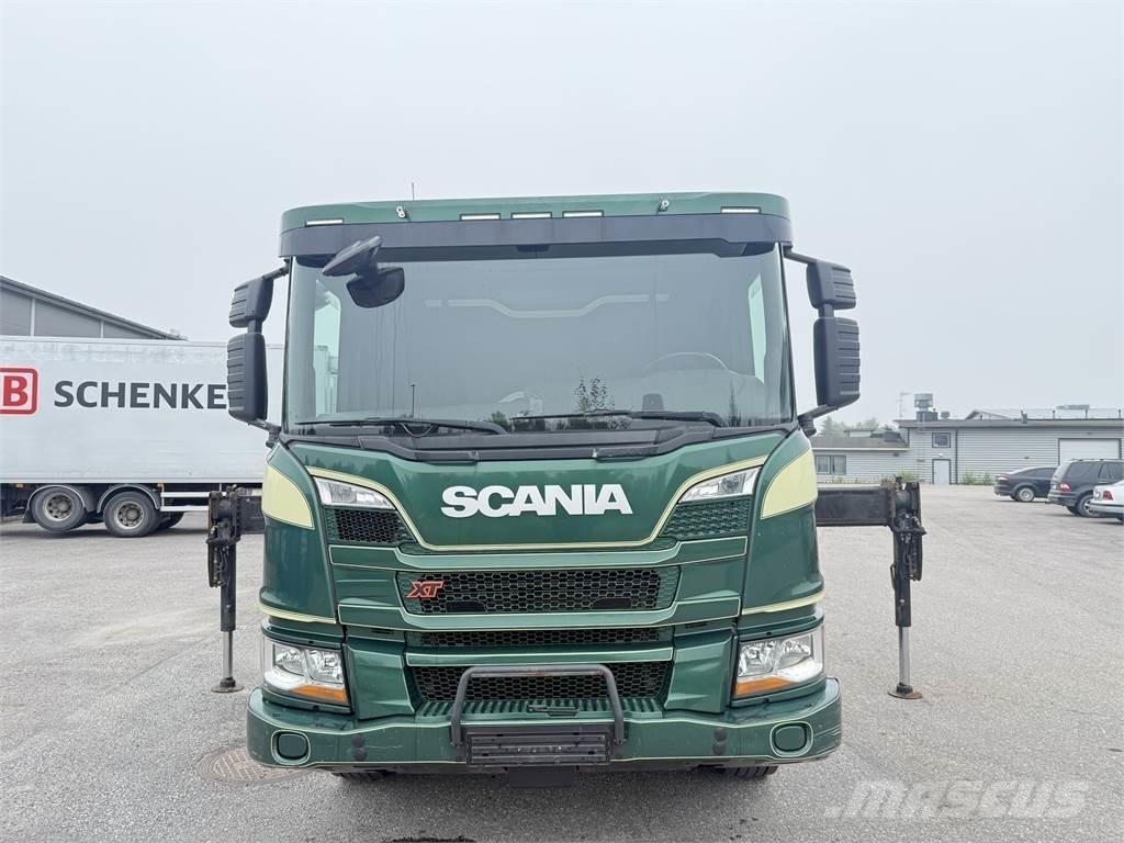 Scania P320 4x2 Kraanaga veokid