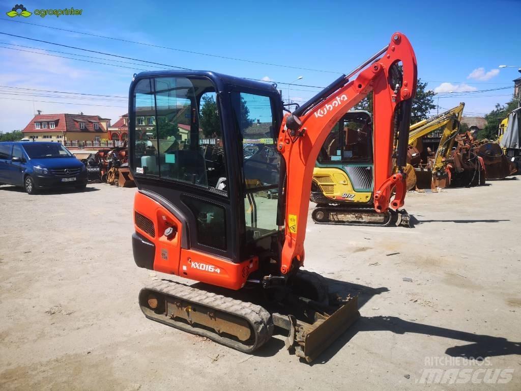 Kubota KX 016-4 Miniekskavaatorid < 7 t