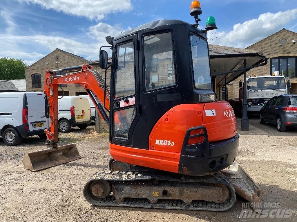 Kubota Kx61 Miniekskavaatorid < 7 t