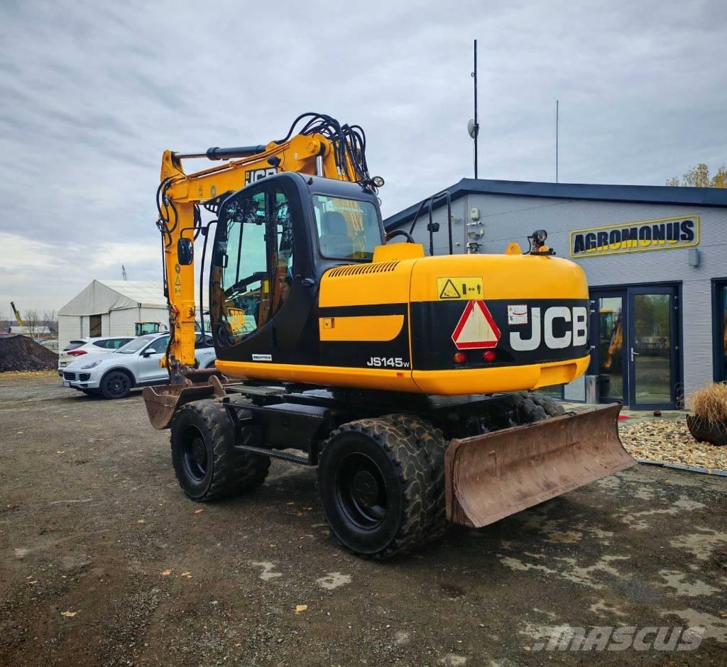 JCB JS 145 W Ratasekskavaatorid