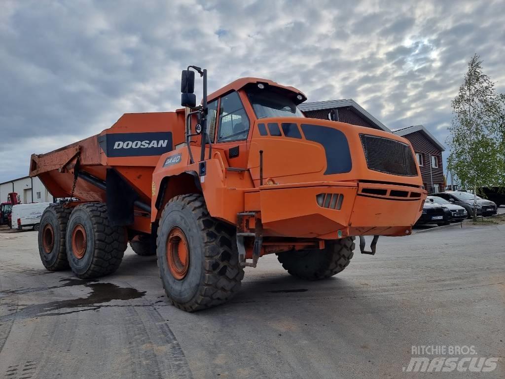 Doosan DA 40 6x6 Liigendraamiga pinnaseveokid