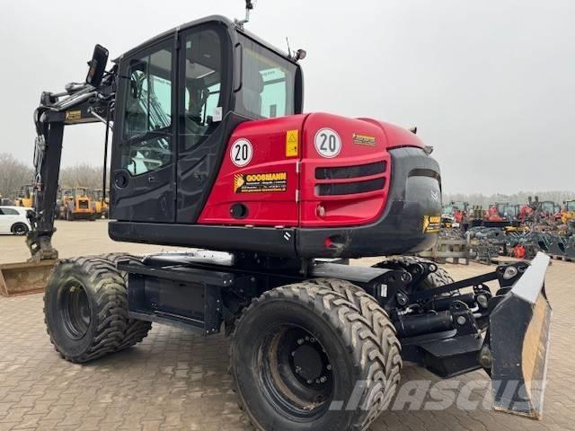 Yanmar B 110 W Ratasekskavaatorid