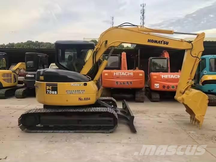 Komatsu PC78US-6 Väikeekskavaatorid 7t-12t