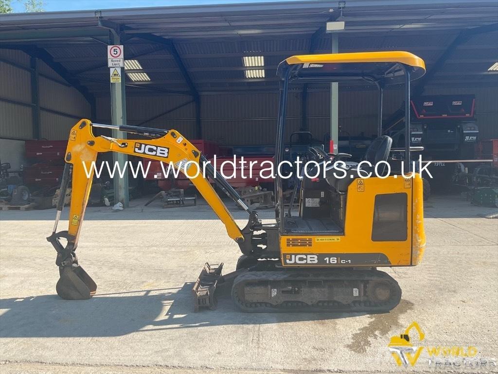 JCB 16 C-1 Miniekskavaatorid < 7 t