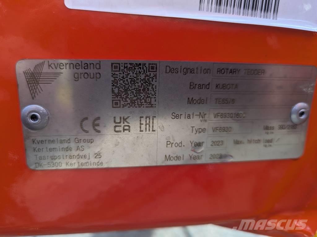 Kubota TE 6576 Silo- ja heinavarumise tehnika tarvikud