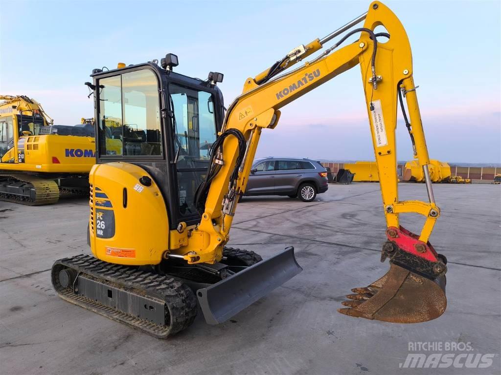 Komatsu PC 26 MR-5 Miniekskavaatorid < 7 t