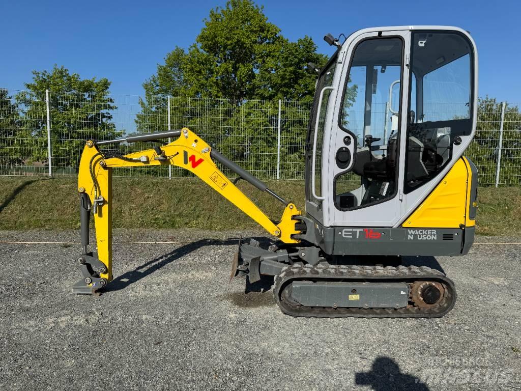 Wacker Neuson ET16 Roomikekskavaatorid